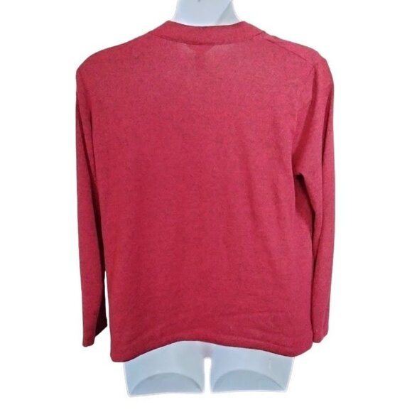 White Stag Plus Size XL (16-18) Top Cardigan Open-Front attached Floral Inner - Picture 5 of 9